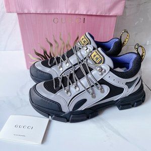 GUCCI スニーカー Reflex 6( 7/25-25.5)トレッキング GUCCI 美品 グッチ Flashtrek SEGA フラッシュトレック セガ